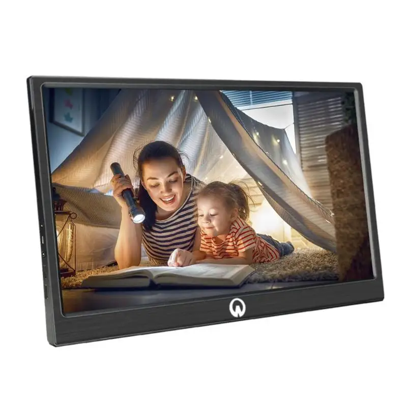 

13.3 Inch Portable Monitor 8mm Thin 1920x1080p IPS Touch Screen HDMI Monitor for PS4 XBOX One NS TV Set Box PC