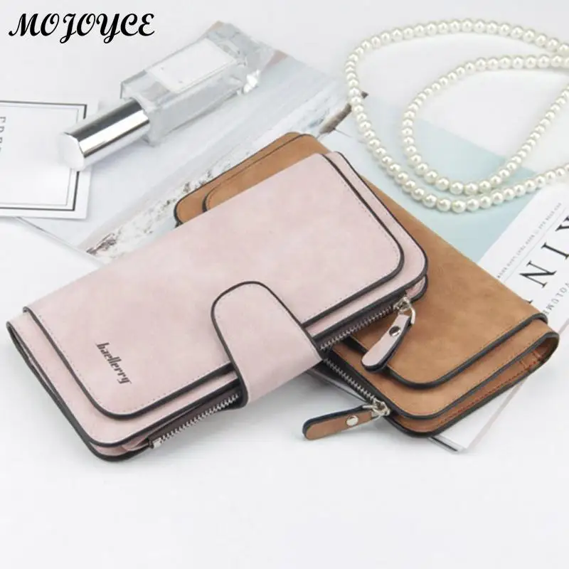 

Brand Design Wallet Women PU Leather Lady Purses High Quality Ladies Clutch Bag Female Long Wallets Carteira Bolsas Feminina New