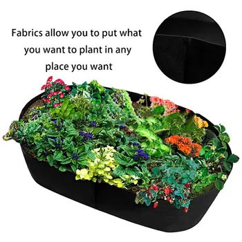 

Felt Planting Bag Growing Bag Vegetable Flower Pot Container DIY Potato Garden Pot Planting Farm Home Grow Bag Garden Tool