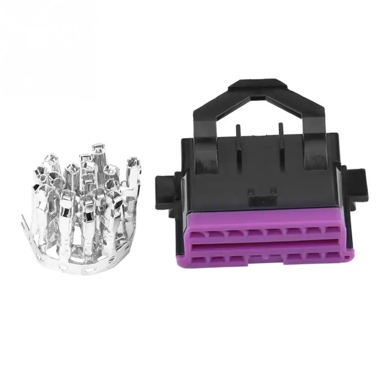 

OBD2 II 16Pin Female Connector OBDII Cable car tools Car Auto Adapter Plug Shell Kit for VW Audi Skoda Car accessories