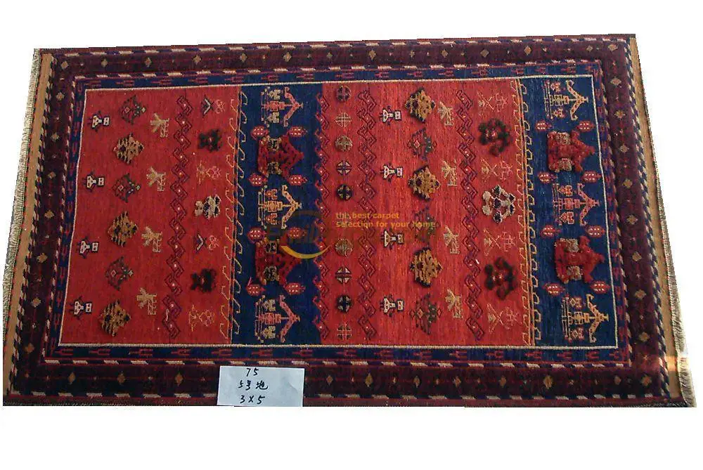 SOUMAK чистая Новая Зеландия шерсть ручной экзотические этнические ветер трехмерный тканный ковер gc150-75gc150souyg28