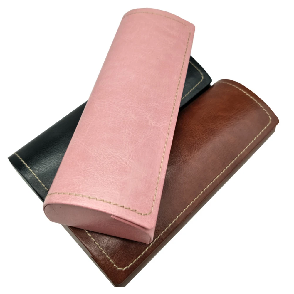 

Solid Square Glass Case Dust-Proof Multicolor Waterproof Box Hard Men Useful Artificial Leather Magnetic Suction Medium Sized