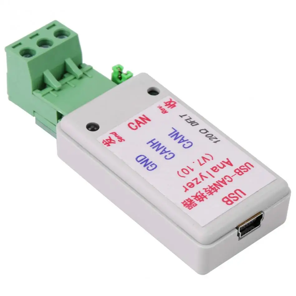 Фото Прочный USB конвертер CAN шины адаптер с кабелем поддержка XP/WIN7/WIN8 инструменты Прочный USB конвертер CAN шины адаптер с кабелем поддержка XP/WIN7/WIN8 инструменты