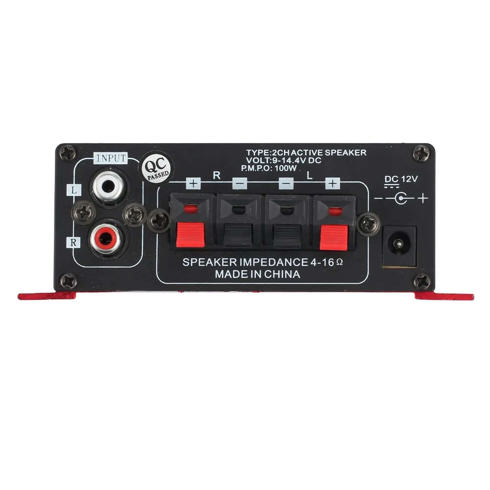 ESYNiC Hi Fi 12 В мини усилитель мощности стереозвука 2 канала Авто Аудио Цифровые