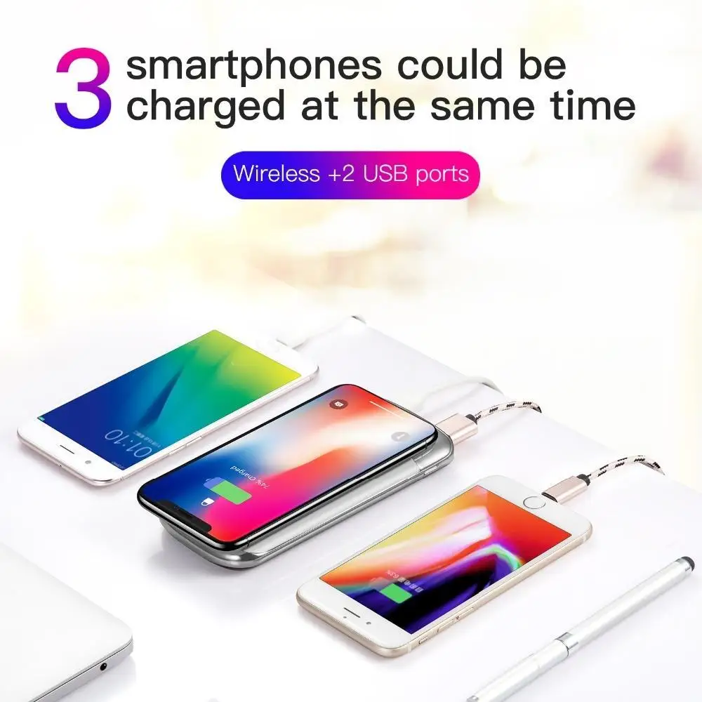 30000mah Power Bank External Battery Bank Built-in Wireless Charger Powerbank Portable QI Wireless Charger for iPhone XS Max 8 30000mah Power Bank External Battery Bank Built-in Wireless Charger Powerbank Portable QI Wireless Charger for iPhone XS Max 8