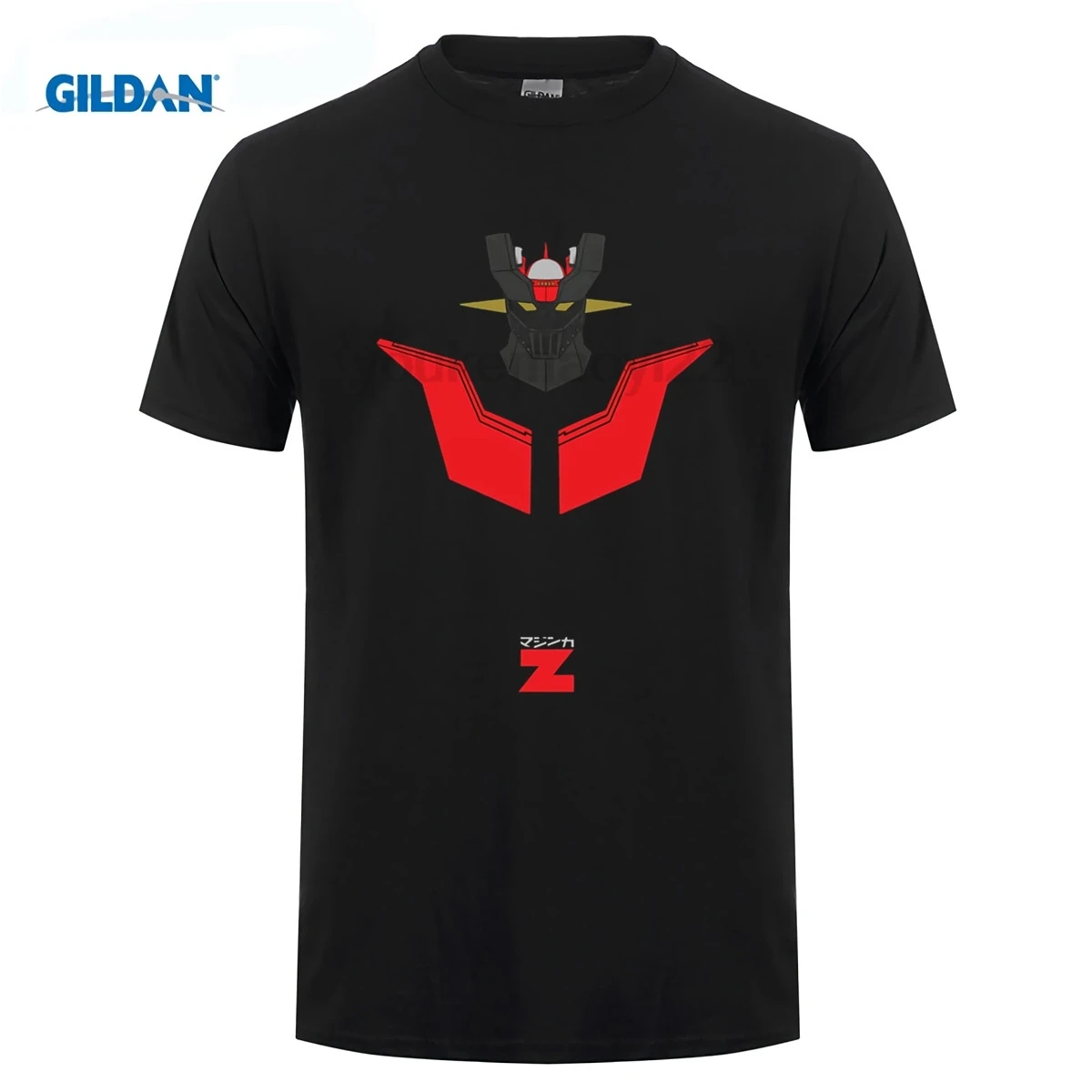 

GILDAN Summer Men Clothing Cool Mazinger Z Cartoon T Shirt Men's T-Shirt S-3XL Summer The New Fashion For Short Sleeve