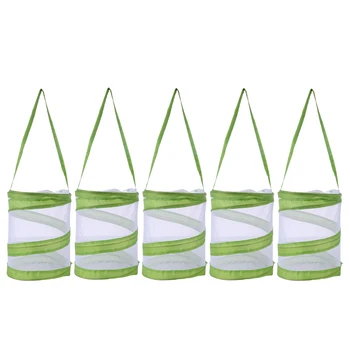 

5pcs Butterfly and Insect Habitat Cage Butterfly Breeding Pavilion Mesh Terrarium Pop-up Outdoor Learning Education Children