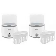 Детские двойные бутылочки подогреватель Многофункциональный молочный продукт нагреватель паровой стерилизатор подогреватель молока для кормления ребенка двойной стерилизатор для бутылок Ba