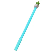 Новые милые цветные кавайные милые Мультяшные Новые Креативные растения кактус гелевые ручки-роллеры гелевые шариковые ручки для офиса Scho