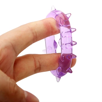 VATINE Silicone Penis Ring Extender Cock Ring Erotic Toys Male Erection Stretcher Delay Ejaculation Sex Toys for Men 4