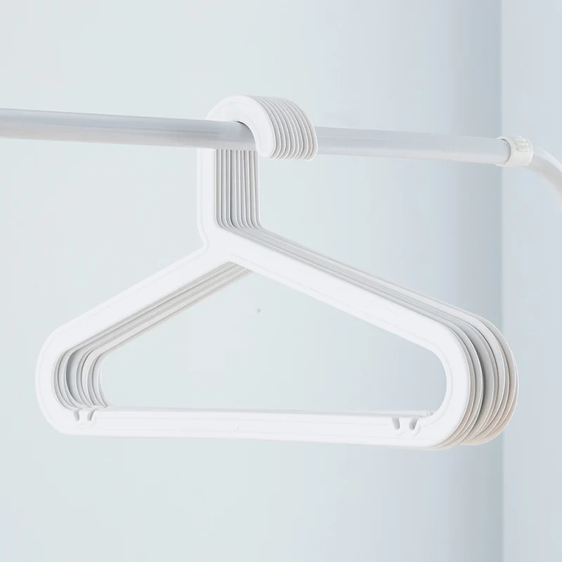 ORZ 10 Pack Clothes Hangers Dry Wet Closet Organizer Hanger for Pants Dress Jacket Underwear Shirt Clothes Holder Drying Rack