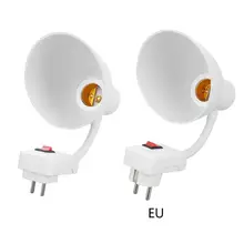 E27-E27 Гибкая переносная лампа база для переходника светодиодный держатель розетка для дома Семья Ночной свет гостиницы мощность Чтение Освещение
