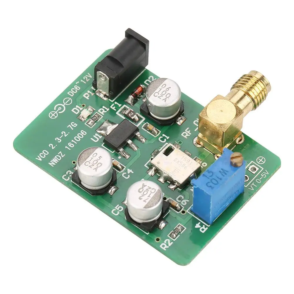

2.4G1.5G5.8G88-120M VCO Voltage Control Signal Source Sweep Signal WIFI GPS FM Test Source Voltage Regulator Transformers