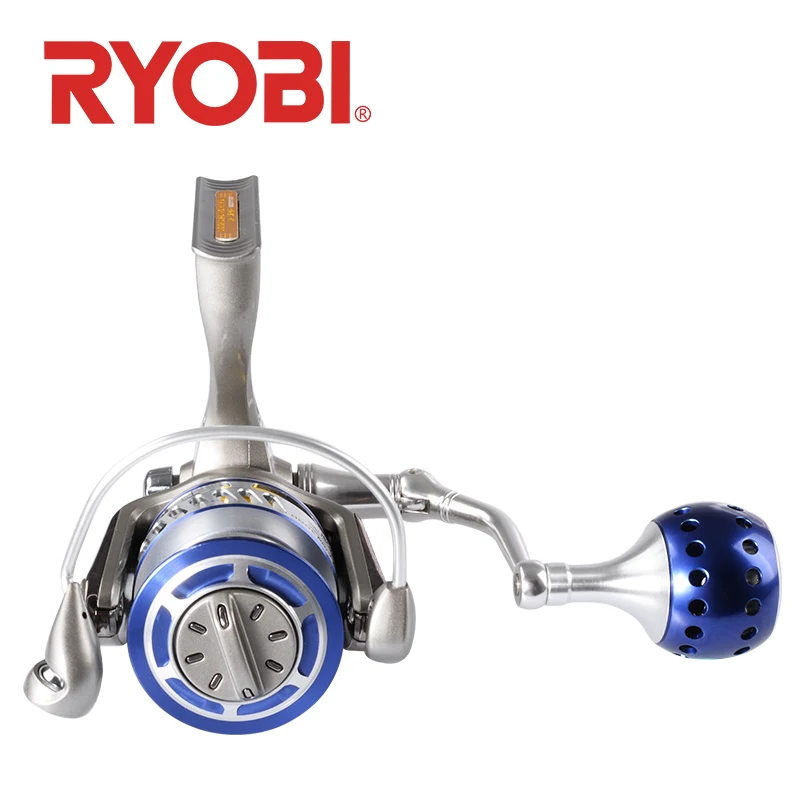 RYOBI рыболовная KING я спиннинговые Катушки 1000 2000 3000 4000 6000 8000 5,1: 1/5. 0:1 Шестерни коэффициент 6+ 1BB Макс Перетащите 10 кг