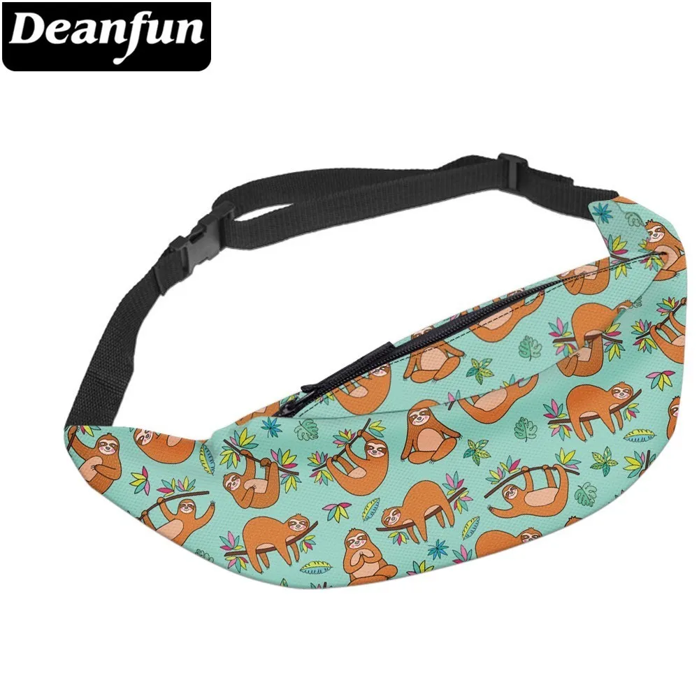 Deanfun للماء الكسل فاني حزم حقيبة بحزام السفر الخصر حزمة الورك محفظة تربط حول الخصر مع قابل للتعديل حزام YB-43