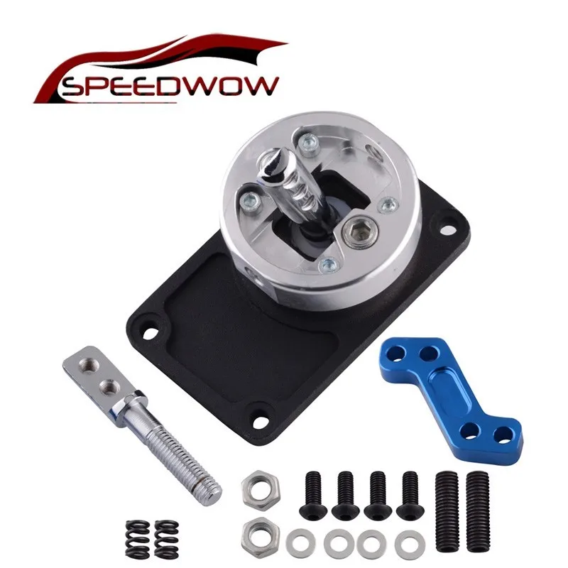 

SPEEDWOW Aluminum Short Shift Shifter Short Quick Shift Throw Manual Transmission For Ford 83-03 Mustang T5 T45 T-5 T-45