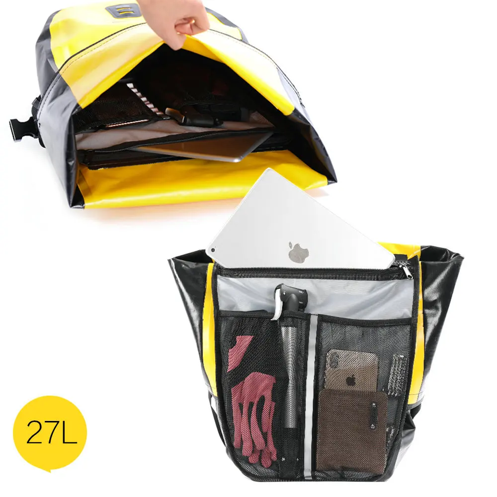 Top Rhinowalk 25-27L Bicycle Bag Full Waterproof MTB Road Bike Rear Luggage Rack Bag Upgrade Travel Cycling Pannier Bag Foldable 3 Top Rhinowalk 25-27L Bicycle Bag Full Waterproof MTB Road Bike Rear Luggage Rack Bag Upgrade Travel Cycling Pannier Bag Foldable 3