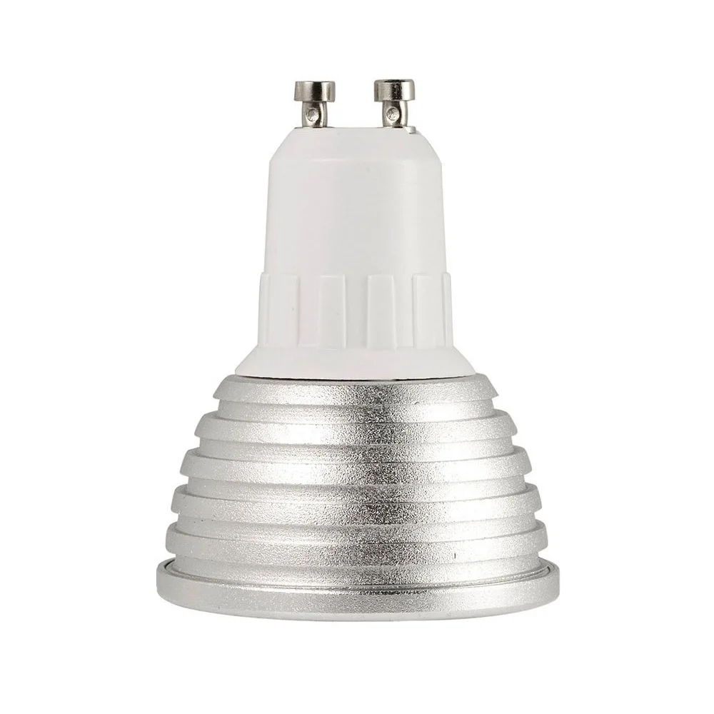 

RGB Top LED Bulb Spot Light Changing Lamp Changing Light Lamp 16 Colors 5W GU10 + 24 Key Remote Controller