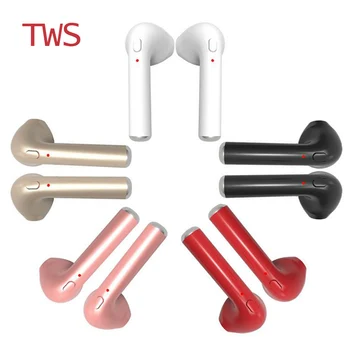 

10PCS HBQ i7 TWS Twins True Wireless Earbuds Earphone Mini Bluetooth V4.2 DER Stereo For iPhone 6 7 8 X with retail box