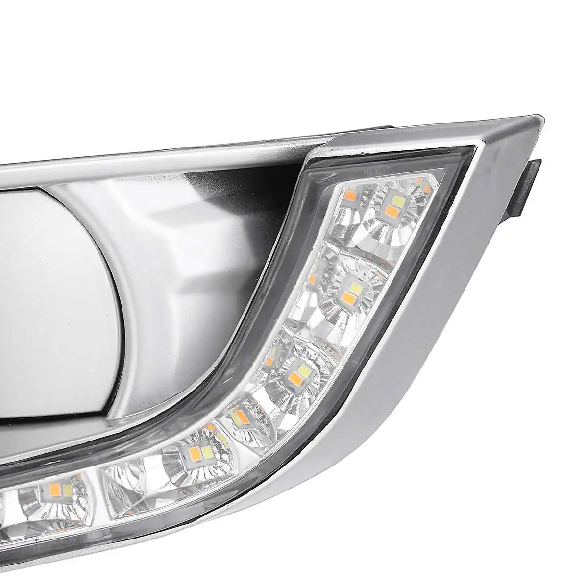  12V Car Led Drl for Ford Ranger PX2 Mk2 T6 2015 2016 2017 2018 Daytime Running Light Front Grill La - 33015359336