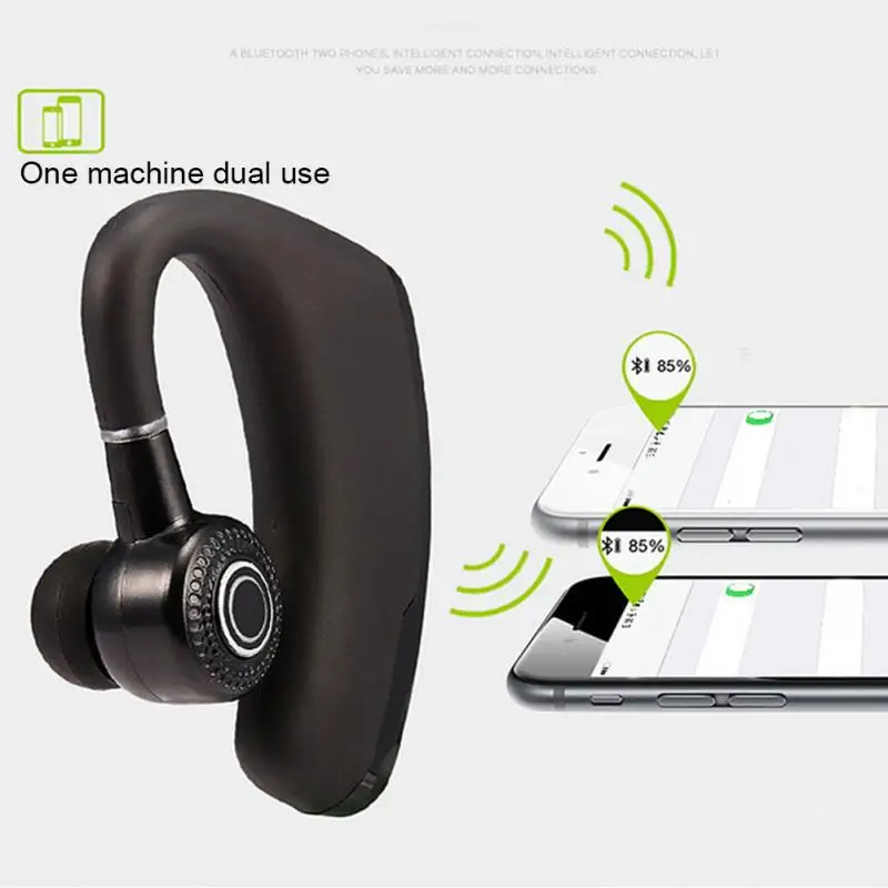 Стерео бизнес Bluetooth беспроводные наушники с микрофоном гарнитура|Наушники и