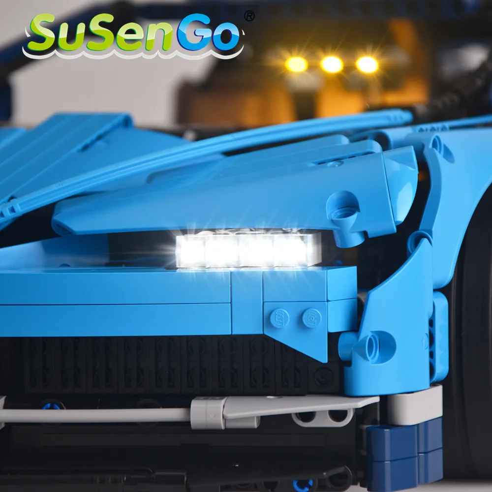 Комплект светодиодной подсветки для игрушек серии Technic комплект освещения