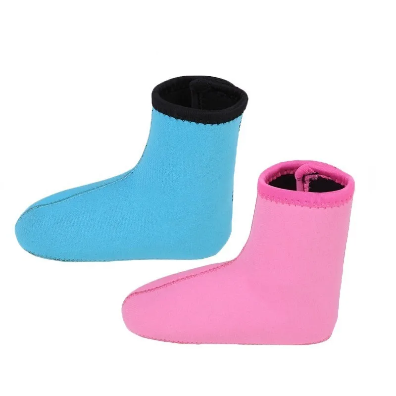 3 мм Неопреновые детские носки для дайвинга, сохраняющие тепло, обувь для плавания, пляжные ботинки, предотвращающие царапины, снаряжение