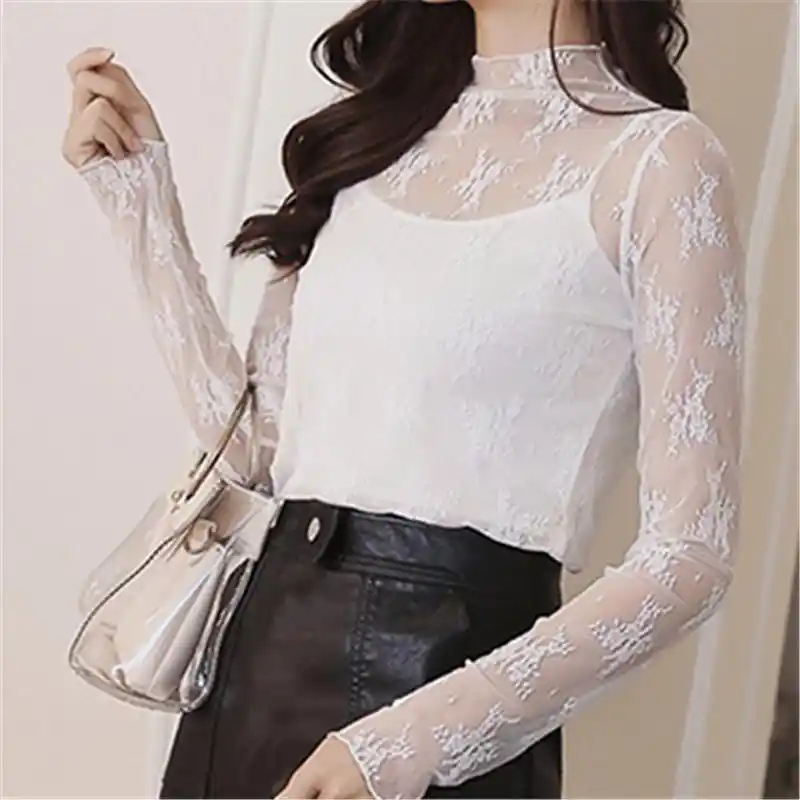Свободные De Moda Camicia Donna 2018 Blusas Mujer женские Топы Boho осень Hiver Invierno Женщины Водолазка
