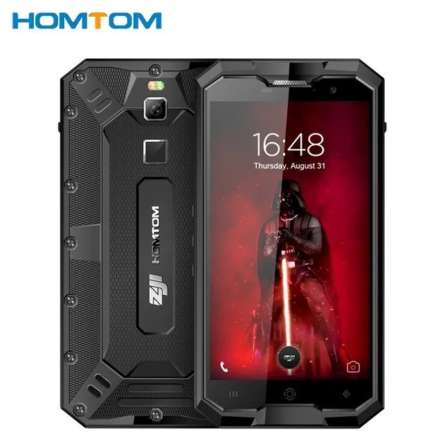 HOMTOM ZOJI Z8 4250mAh 4GB 64GB IP68 Tri-proof 5 дюймов мобильный телефон 1280*720P отпечаток пальца 4G Octacore 13 + 16 Мп камера смартфон