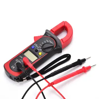 

Digital Clamp Multimeter ST201 2000 Counts Meter Ammeter AC/DC Voltage Tester Resistor Diode Continuity Test Data Hold Dropshipp