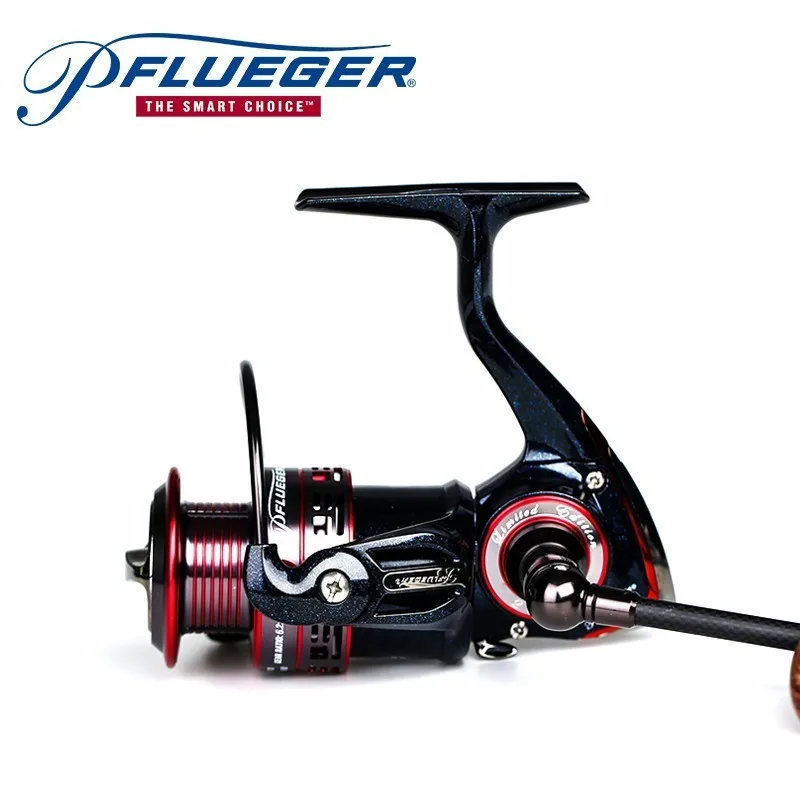 Pflueger President Limited Edition 2000 2500 3000 3500 4000 Spinning Fishing Reel 9+1BB 5.2:1/6.2:1 Lightweight aluminum alloy