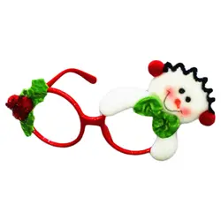 Рождественские очки Рамка Рождественский костюм украшения фото реквизит для рождественской вечеринки (Снеговик)