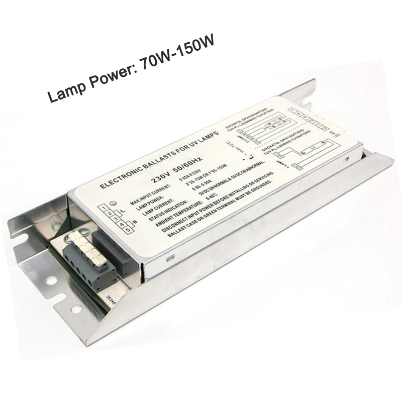 

70-150W Ultra Violet Lamp Ballasts Electronic Germicidal UV Lamp Ballast