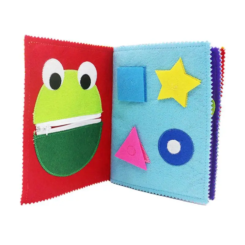 

Tear Resistant 3D Children Cloth Book For Intelligence Development Educational Toy For Babies First Read Book