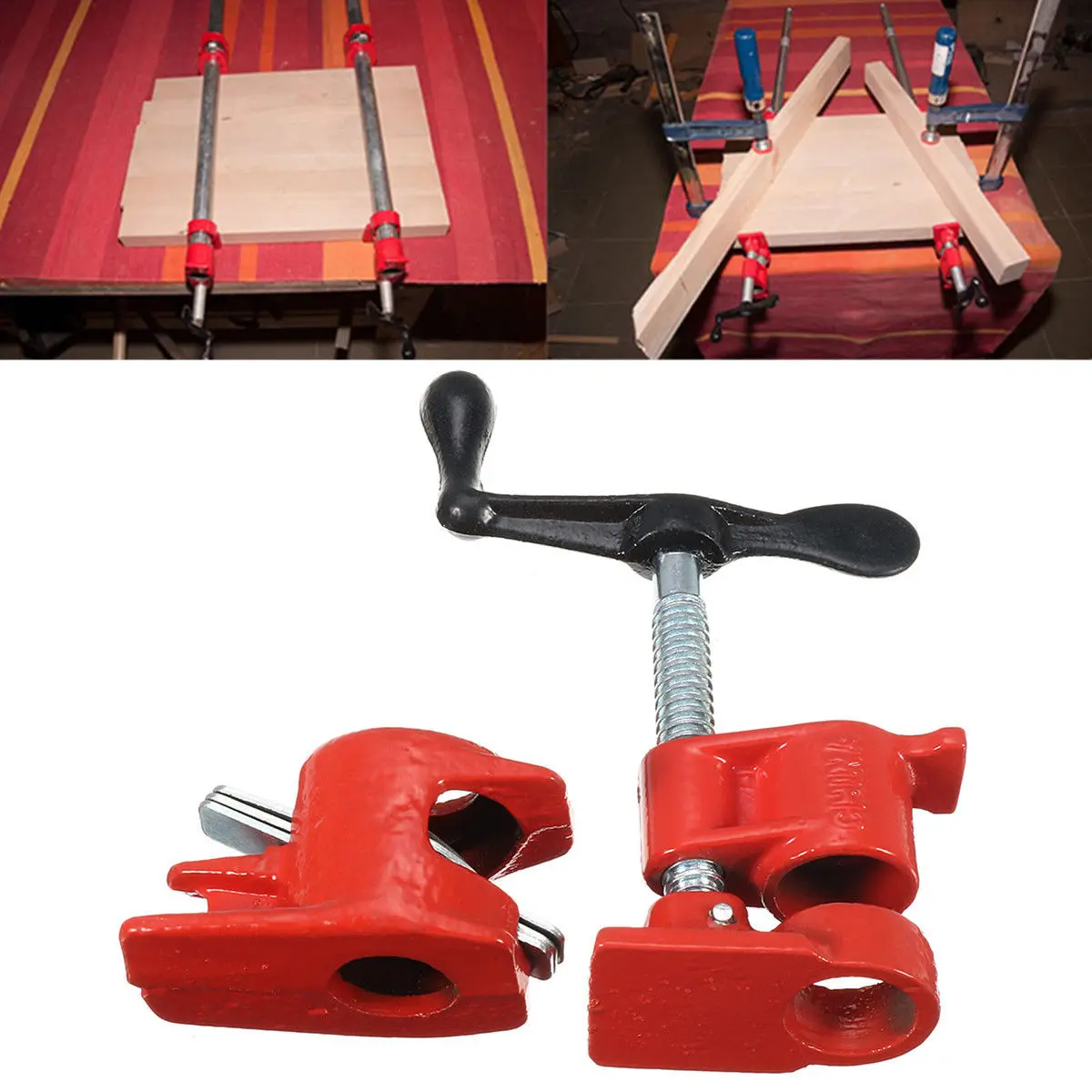 

Clamp Clip Wood Gluing Woodworking Cast Iron Woodworking Pipe Hose Practical