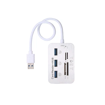 

All in One Card Reader USB 2.0 USB 3.0 USB 3.1 USB C Type C 3 USB3.1 Hub With MS SD M2 TF USB3.0 for PC Computer Laptop Desktop