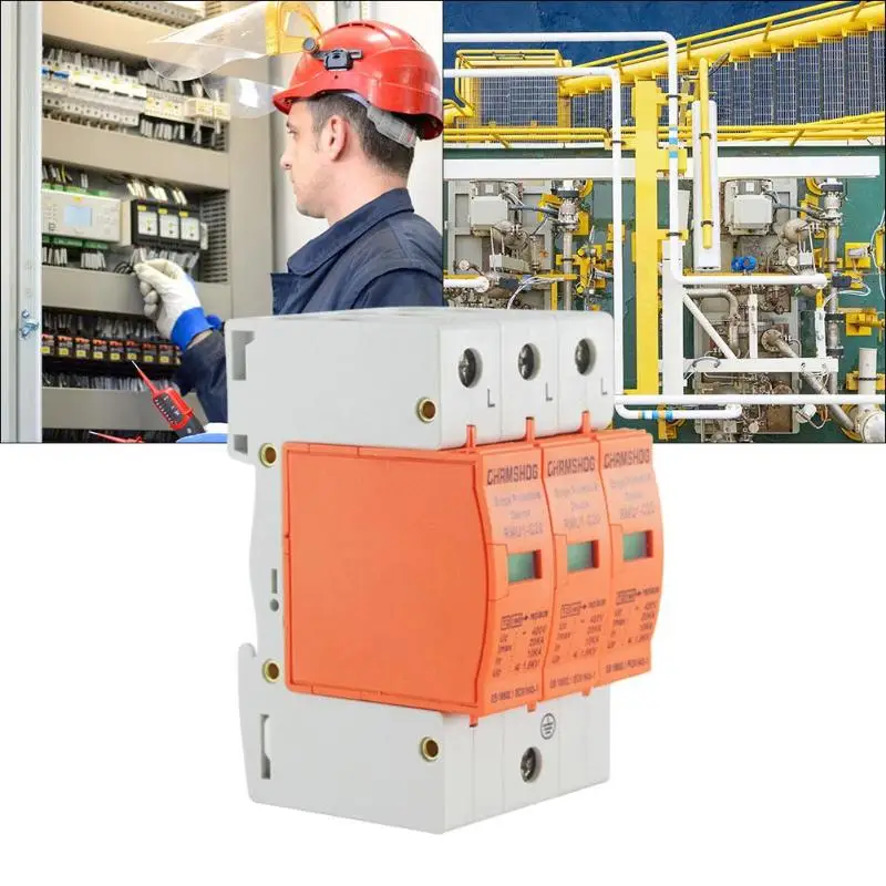

1 PC Circuit Breakers Home Surge Protector Protective Low-voltage Arrester Device Circuit Breaker 10-20KA 20-40KA 30-60KA