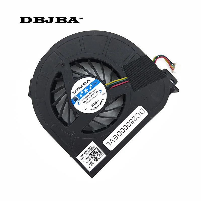 Вентилятор ЦП для ноутбука DELL Precision M4800 DC28000DEVL 00WGVF охлаждающий вентилятор BATA0715R5M