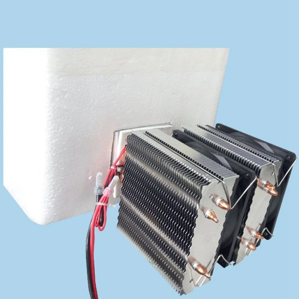 

DC 12V 20A 72W Semiconductor Refrigeration Peltier Cooler Air Cooling Radiator DIY Mini Fridge Cooling System Tools