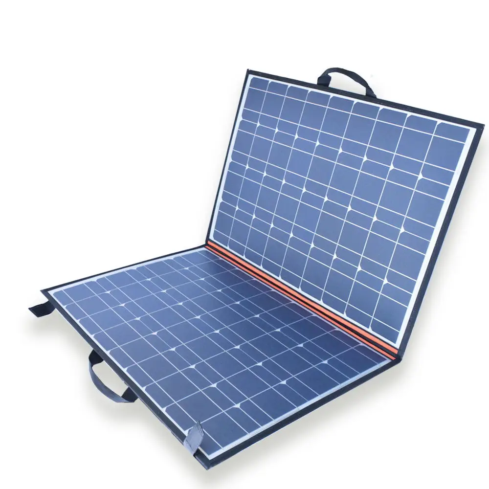 XINPUGUANG 100W 110W (55Wx2Pcs) 18V Flexible Black Solar Panels China