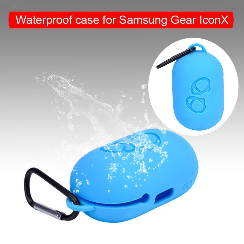 Мягкий чехол для наушников samsung силиконовый водонепроницаемый gear IconX 2018