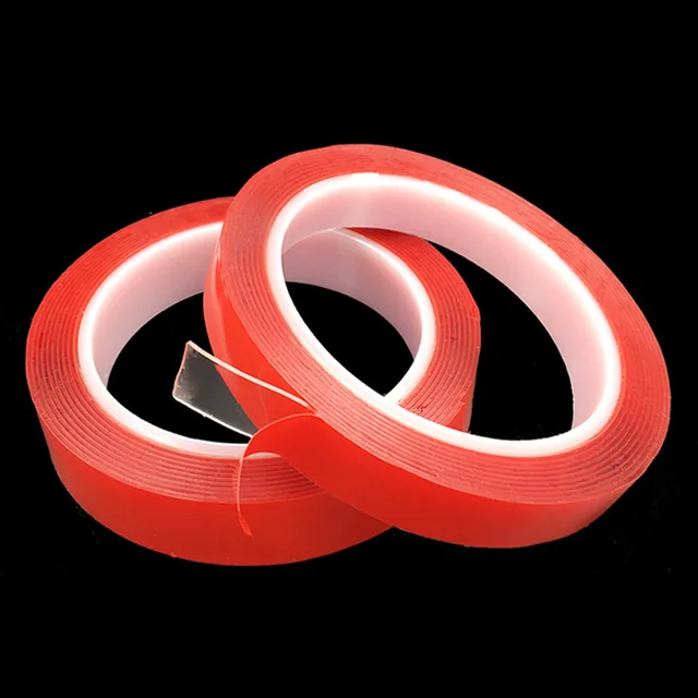 3M x 20mm Width Transparent Silicone Double Sided Tape For Car Multi