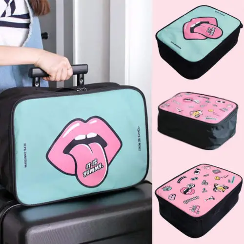 

New Travel Makeup Bag Makeup Beauty Wash Bag Cosmetic Zip Up Toiletry Makeup Organizer Storage Bag