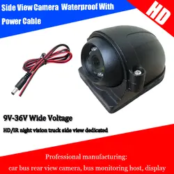 MASO 9-36 V 12 Leds HD CCD, камера установки стороны цвета CCTV инфракрасная для тележек