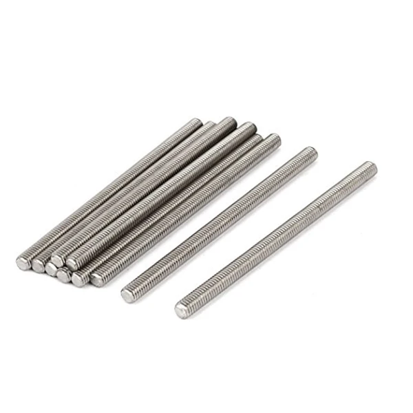 

M8 x 45mm 1.25mm Pitch 304 Stainless Steel Fully Threaded Rods Fasteners 12 Pcs