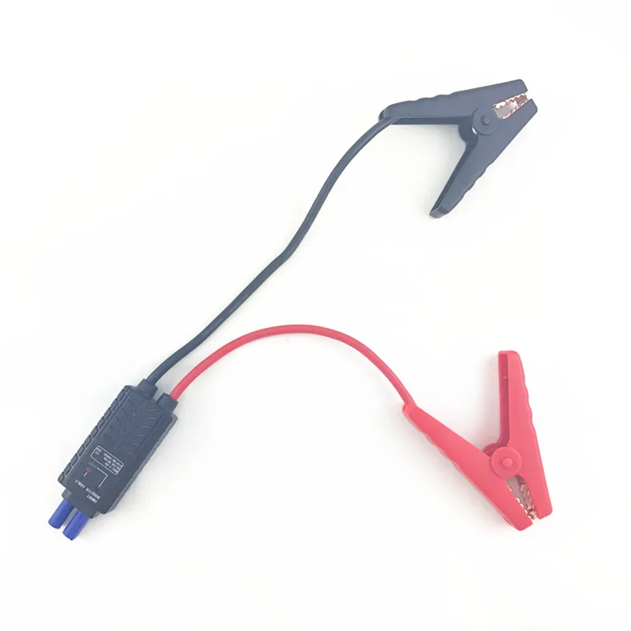 

Smart LED Lead Cable Battery Alligator Clamp Clip 12V For Car Jump Starter Short-Circuit Protection