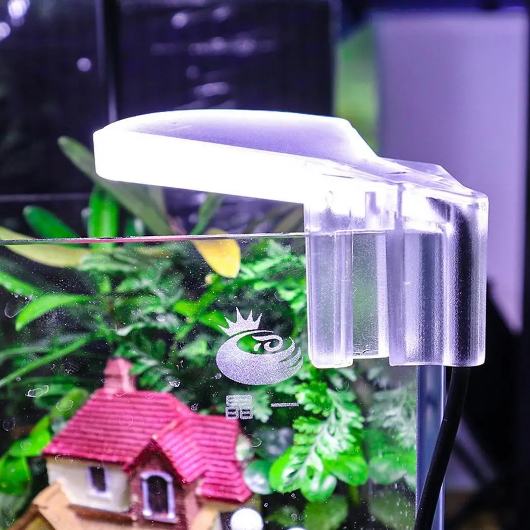 

Aquarium LED Light Plants Grow Lighting 220-240V Fish 5730 Bead 8 Tank Waterproof Aquarium, Home Clip-on Lamp