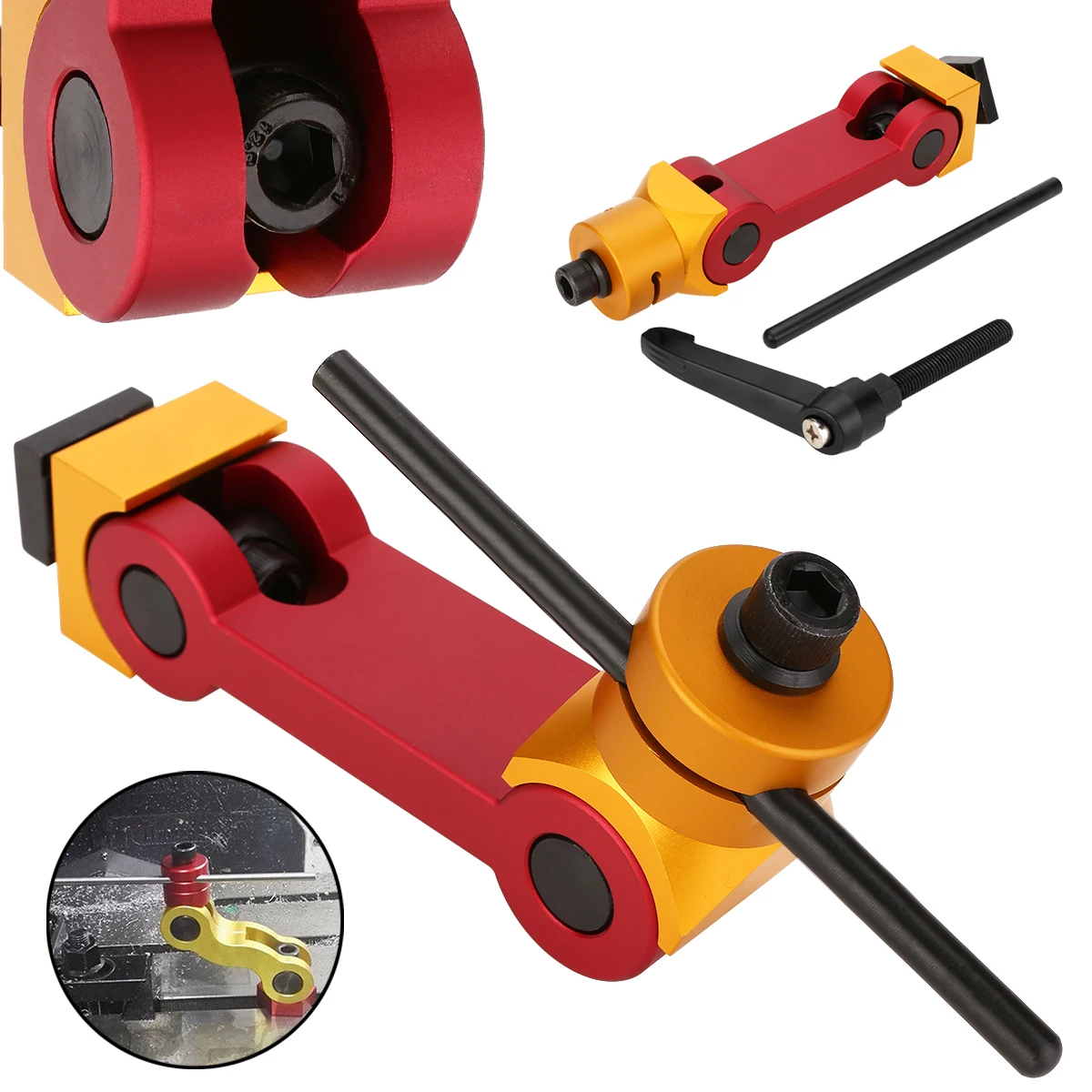 

Multifunctional Fast Locating Clamp Adjustable Work Stop Locator Vise Tool Part CNC Mill Machine Diamond Dresser Grinding