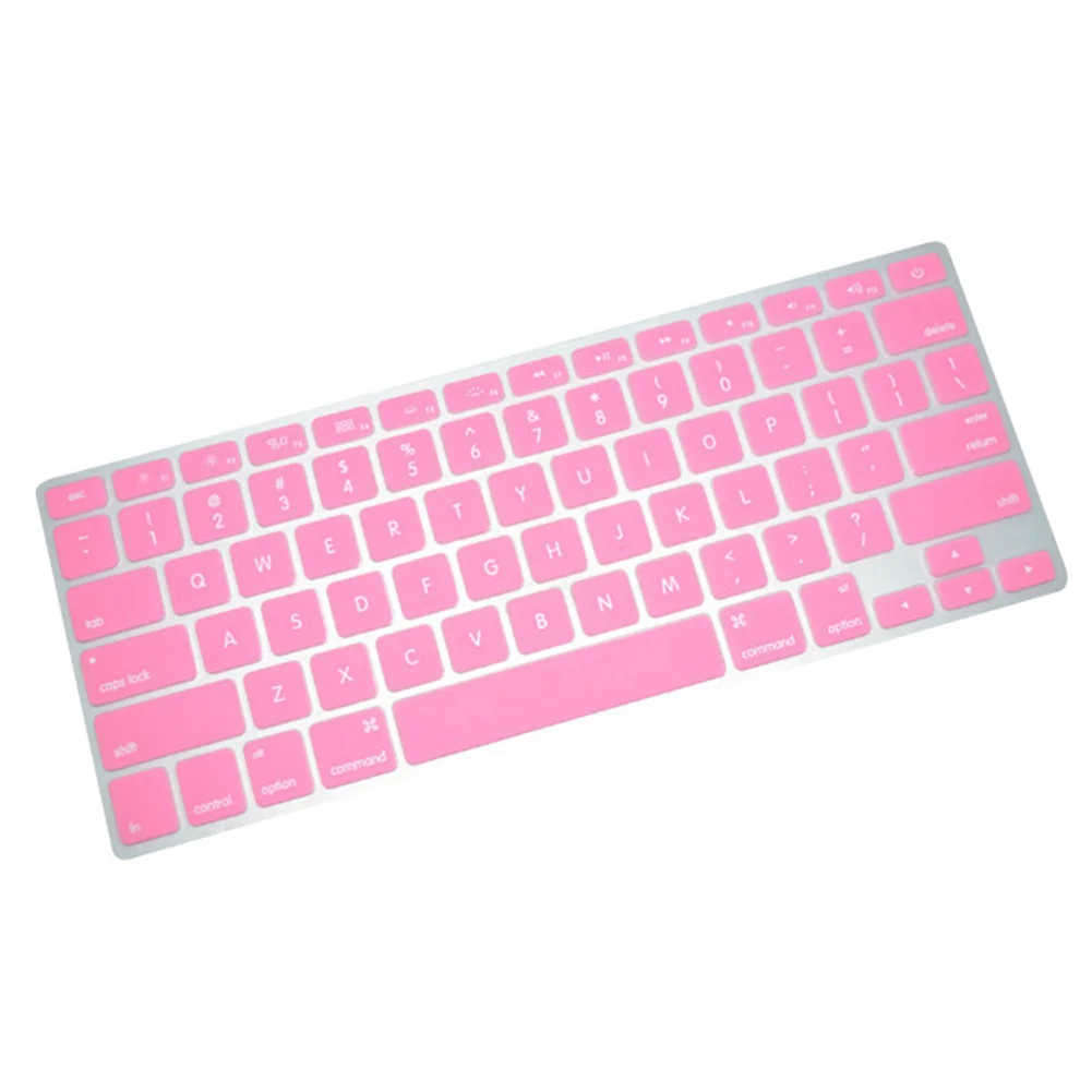  Silicone PC Laptop Keyboard Cover Protector Skin Film Soft keyboard stickers for Apple Macbook Air 13 Pro 13 15 inch