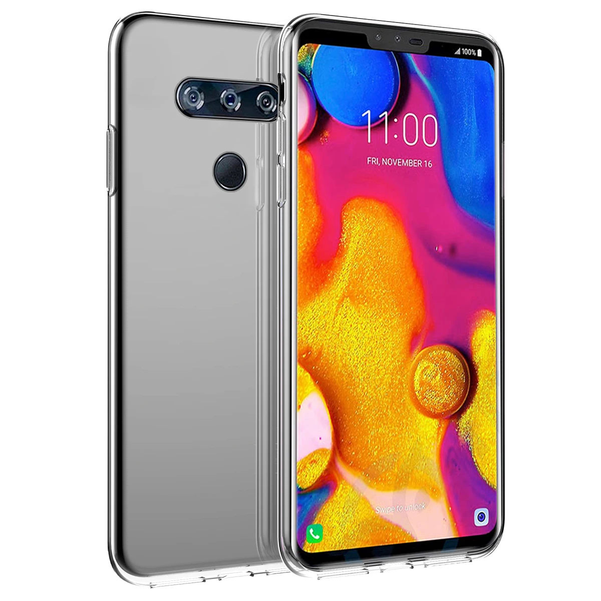 Чехол WIN для LG V50 чехол ThinQ прозрачный мягкий ТПУ Тонкий ударопрочный G8